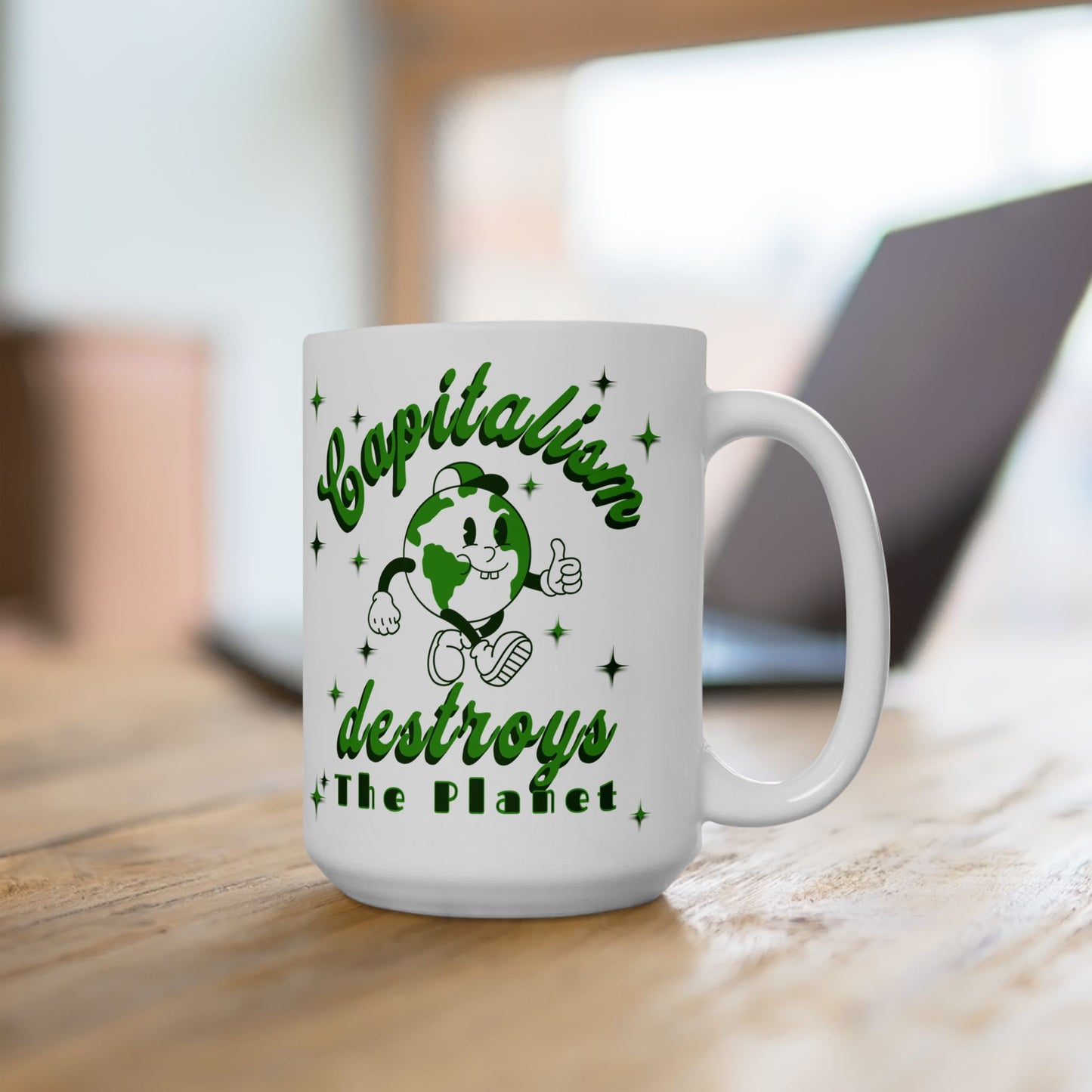 Capitalism Destroys The Planet | Mug