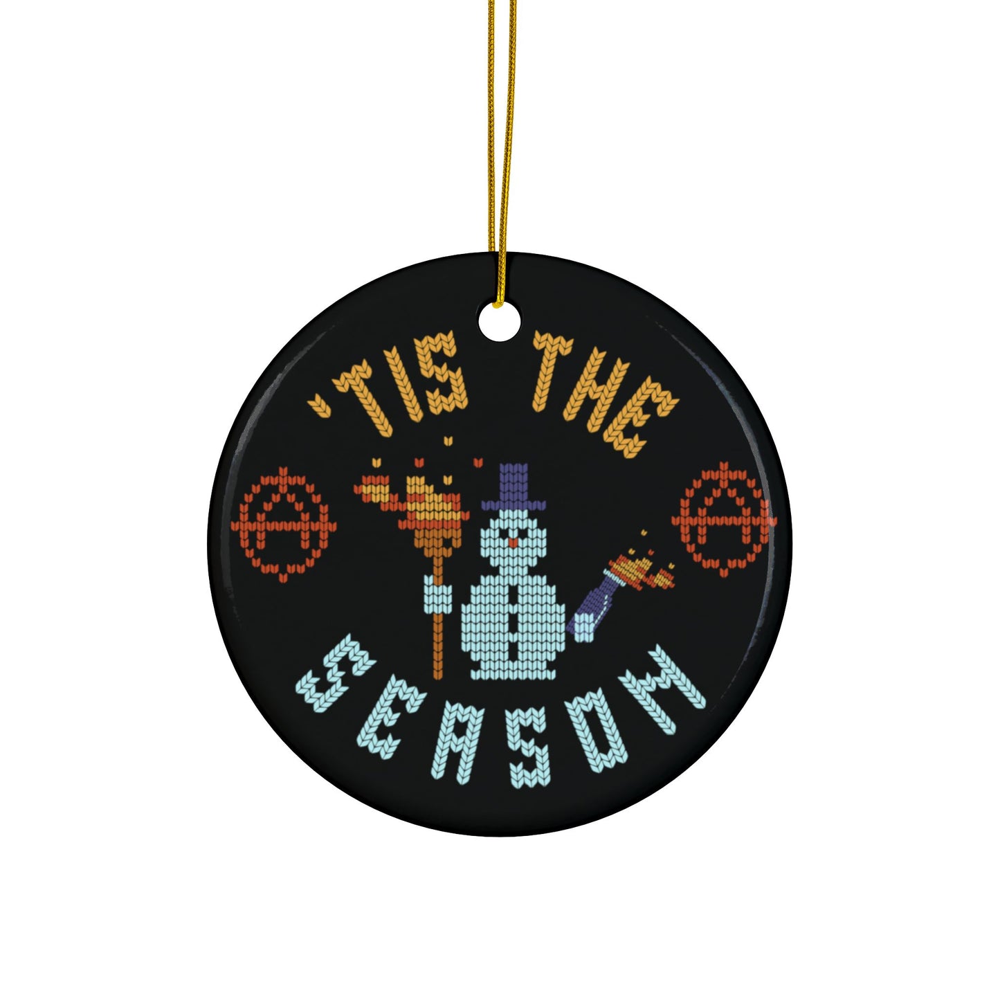 'Tis The Season Anarchist | Ornament
