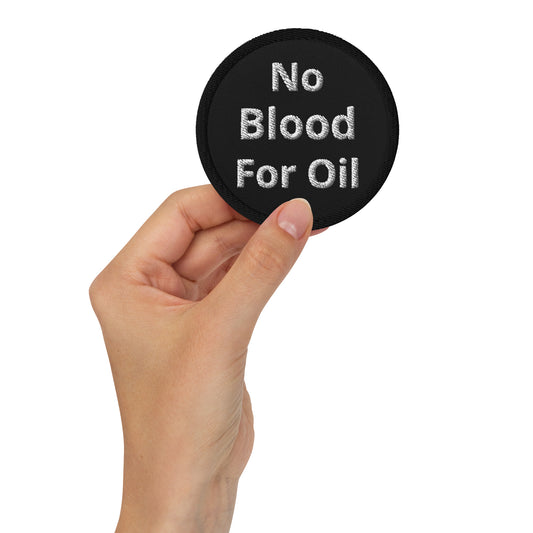 No Blood For Oil | Patch