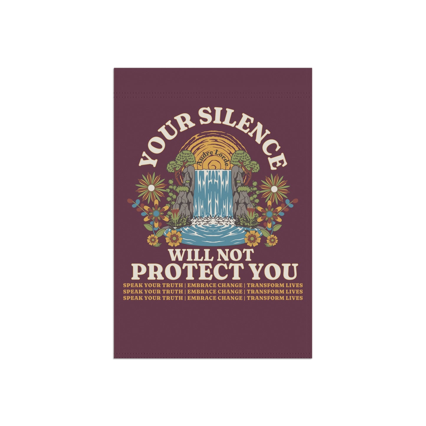 Your Silence Will Not Protect You | Flag