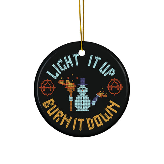 'Tis The Season Anarchist | Ornament