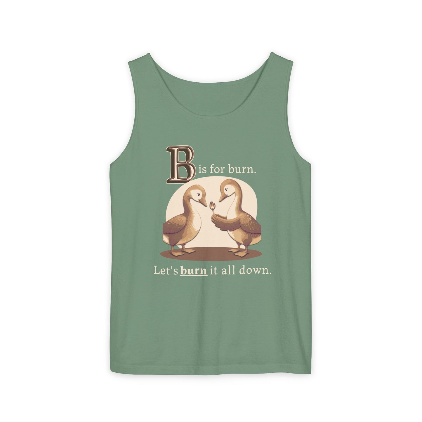 B is for Burn | Unisex Tank