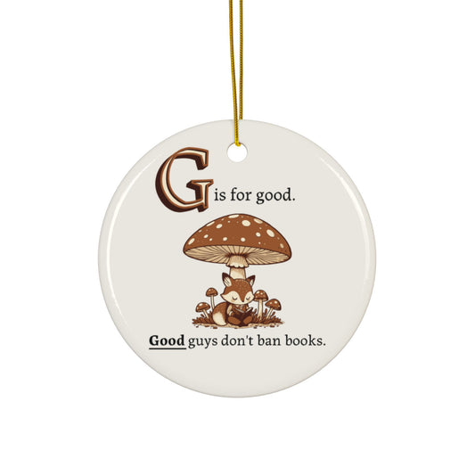 G Is for Good  | Ornament