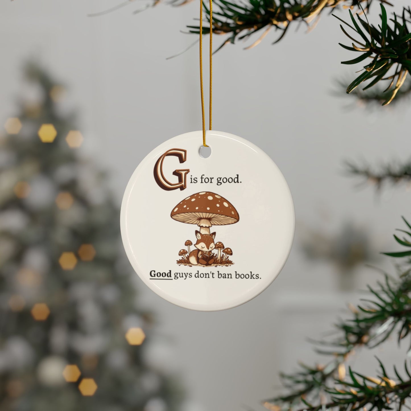G Is for Good  | Ornament