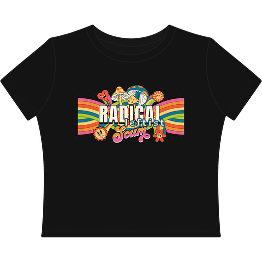 Radical Leftist Scum | Cropped Baby Tee