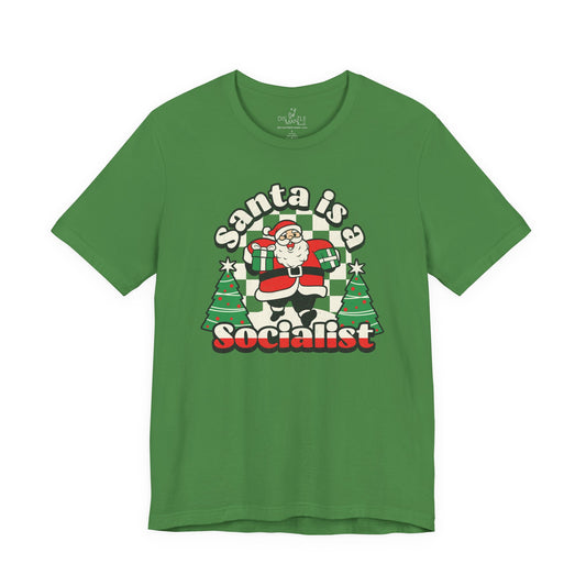 Santa Is A Socialist Shirt | Unisex Tee