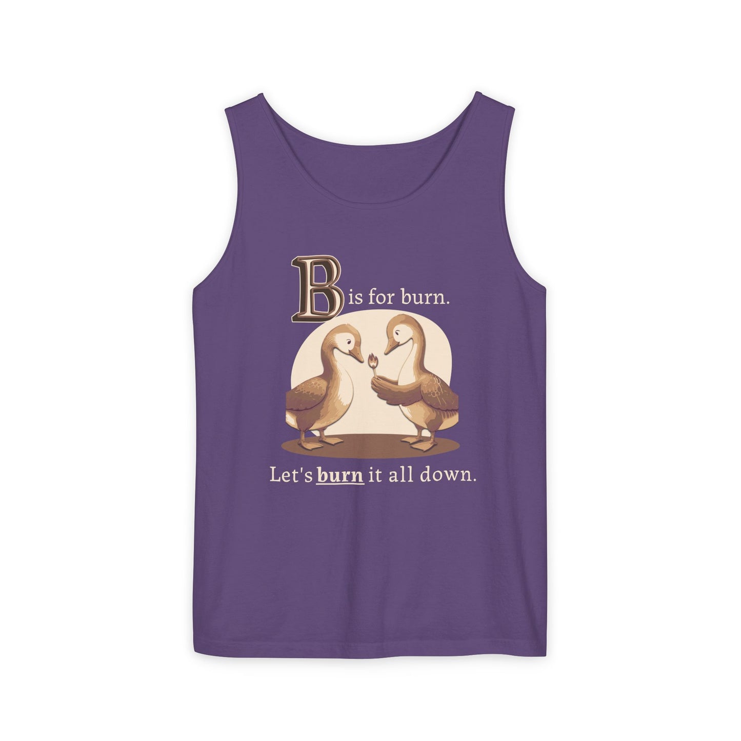 B is for Burn | Unisex Tank
