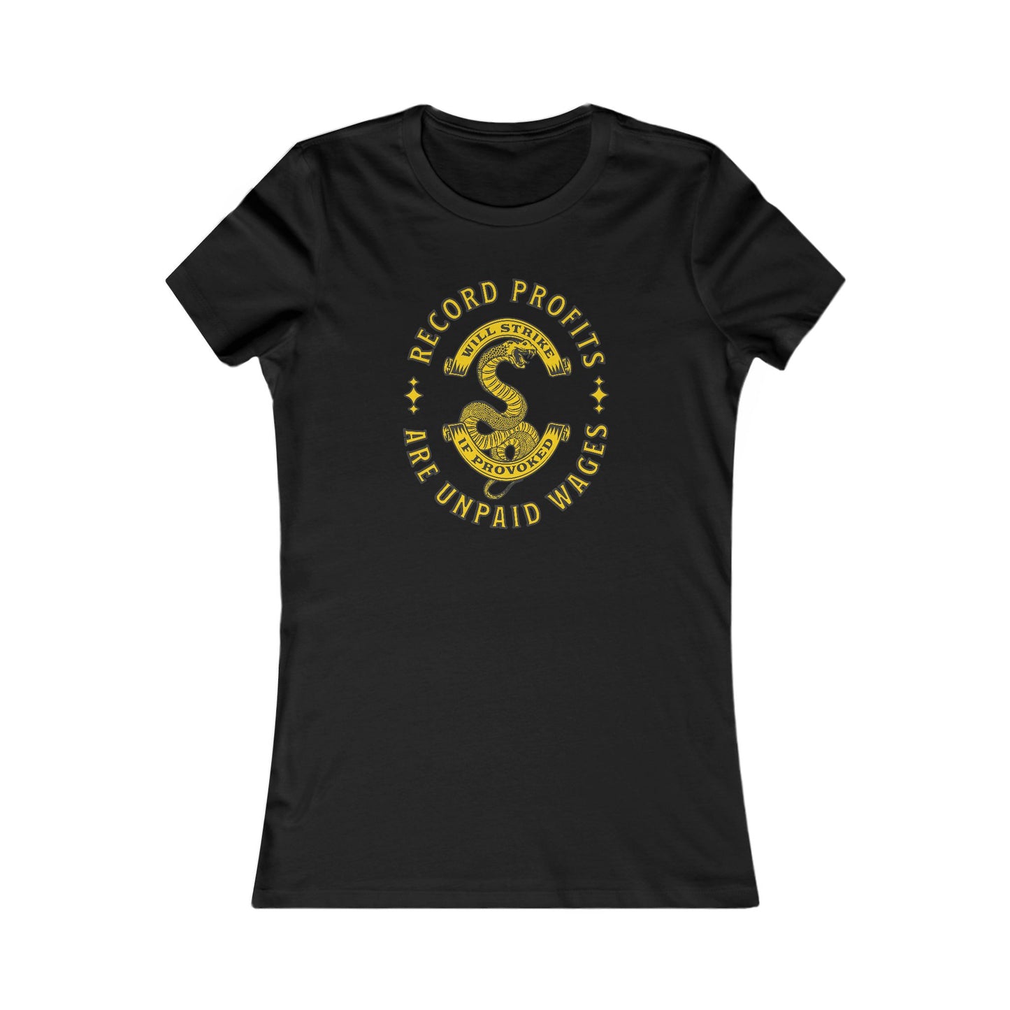 Record Profits Are Unpaid Wages | Women's Tee