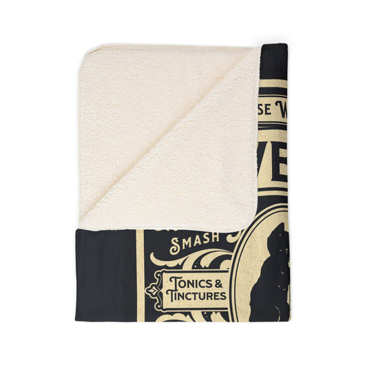 Clever Cat Apothecary | Sherpa Blanket