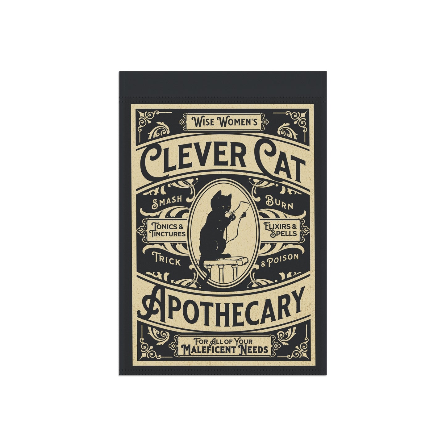 Wise Women’s Clever Cat Apothecary | Flag