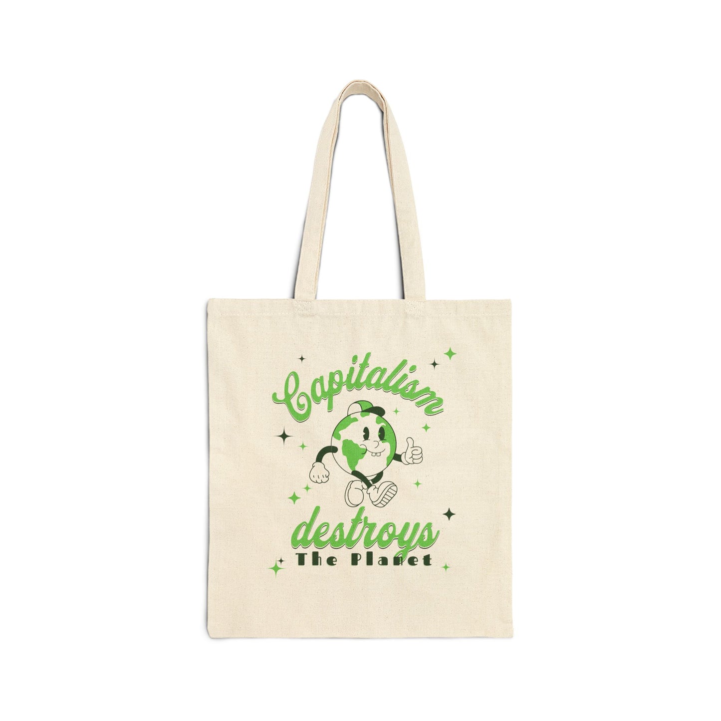 Capitalism Destroys The Planet | Tote Bag