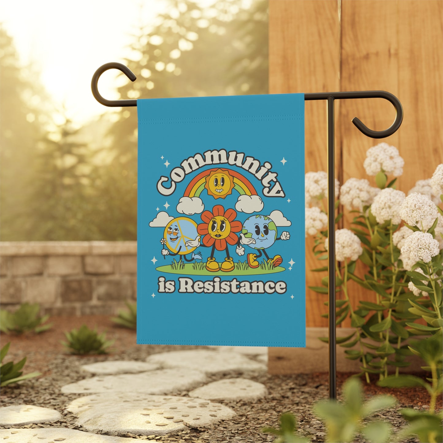 Community Is Resistance | House Flag
