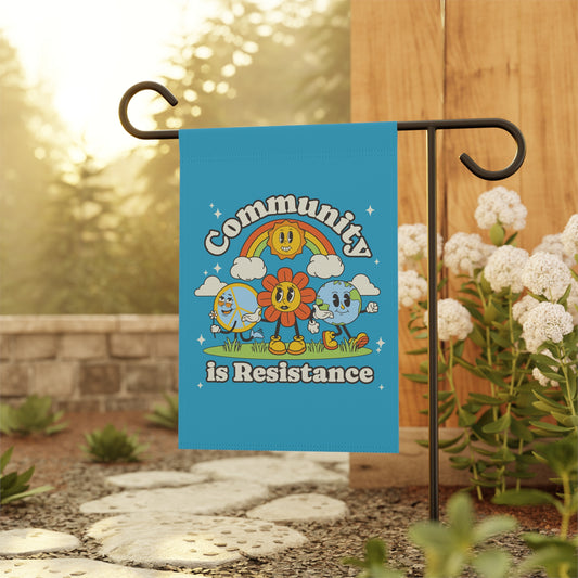 Community Is Resistance | House Flag
