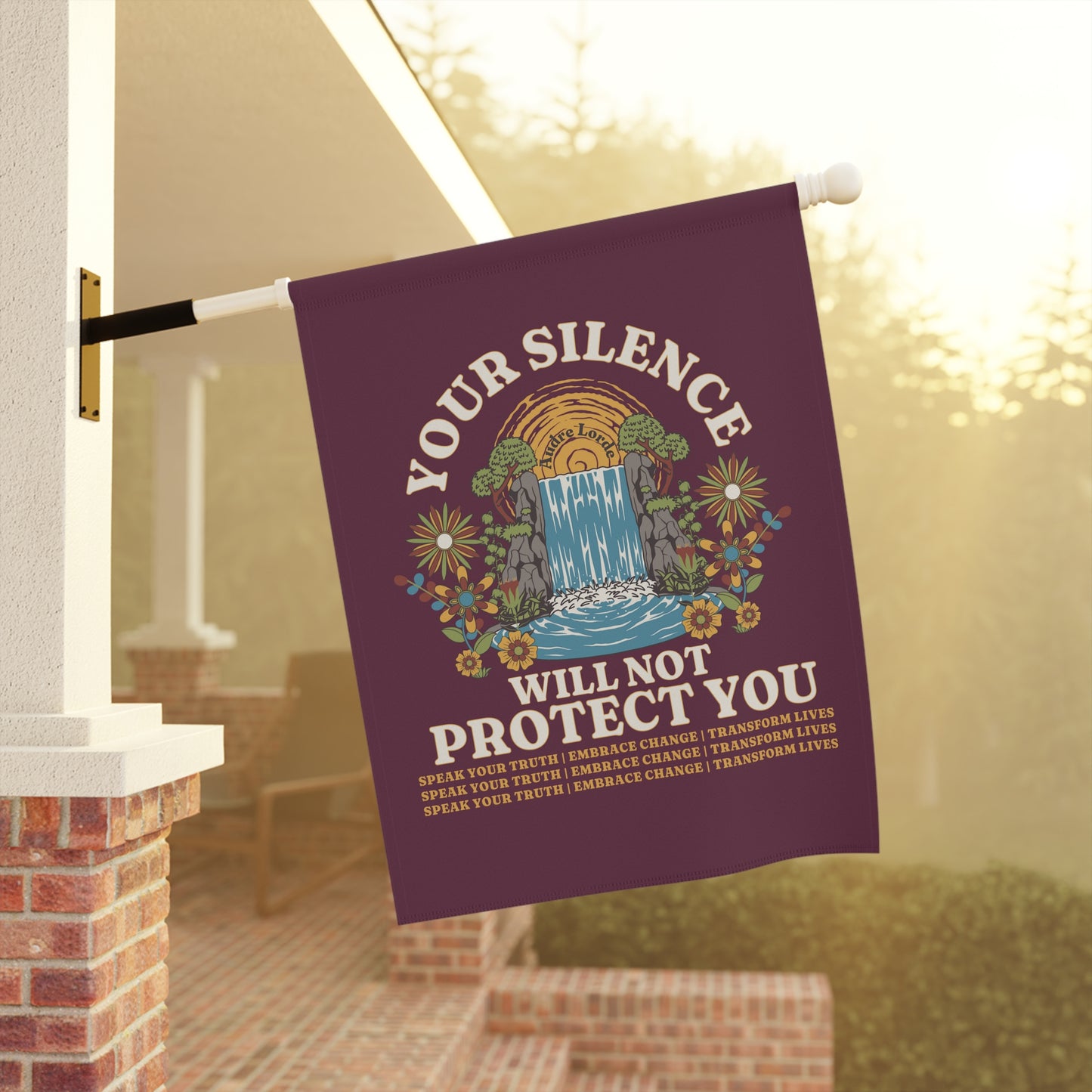 Your Silence Will Not Protect You | Flag
