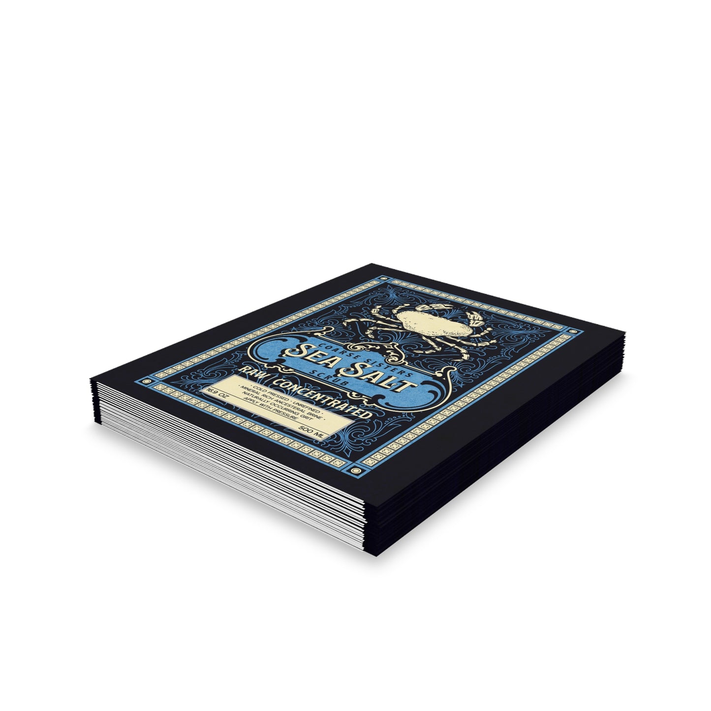 Coarse Sisters Sea Salt Scrub | Card Set