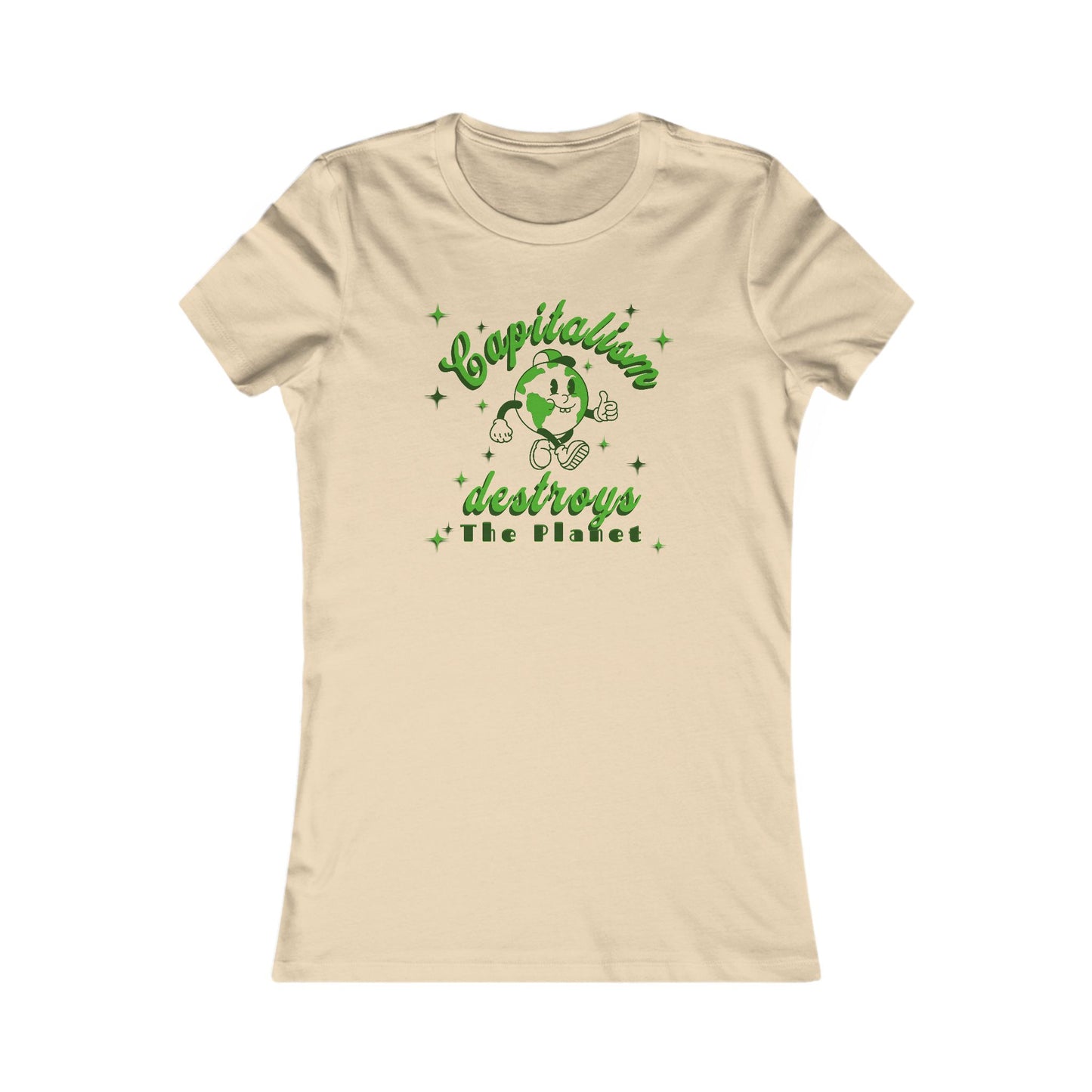 Capitalism Destroys The Planet | Women’s Tee