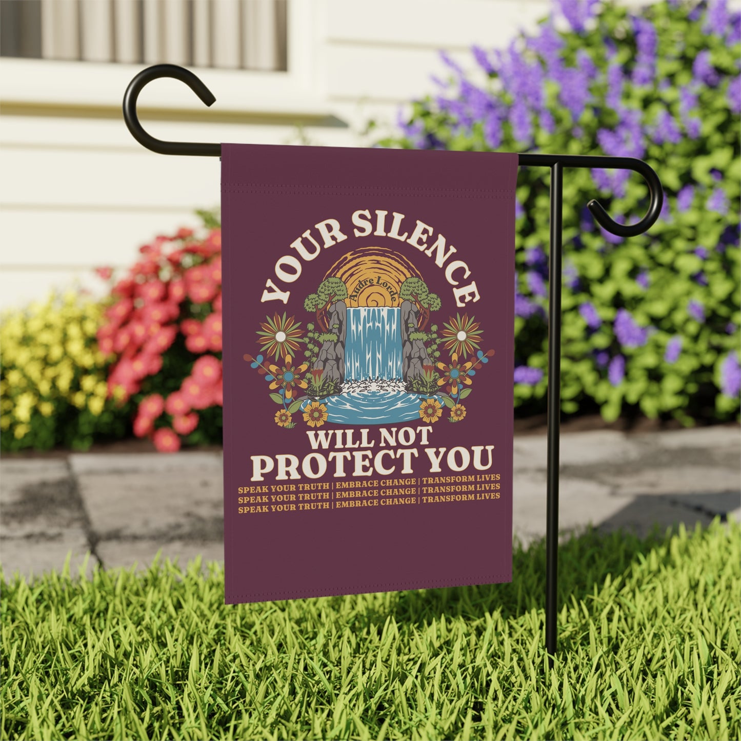 Your Silence Will Not Protect You | Flag
