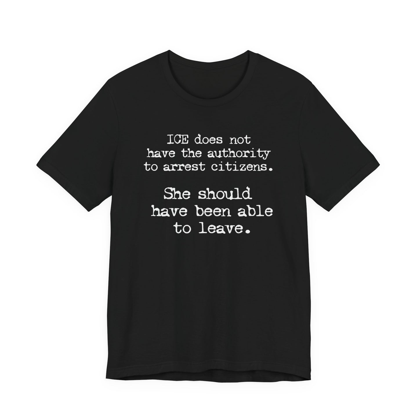ICE does not have the authority | Unisex Tee