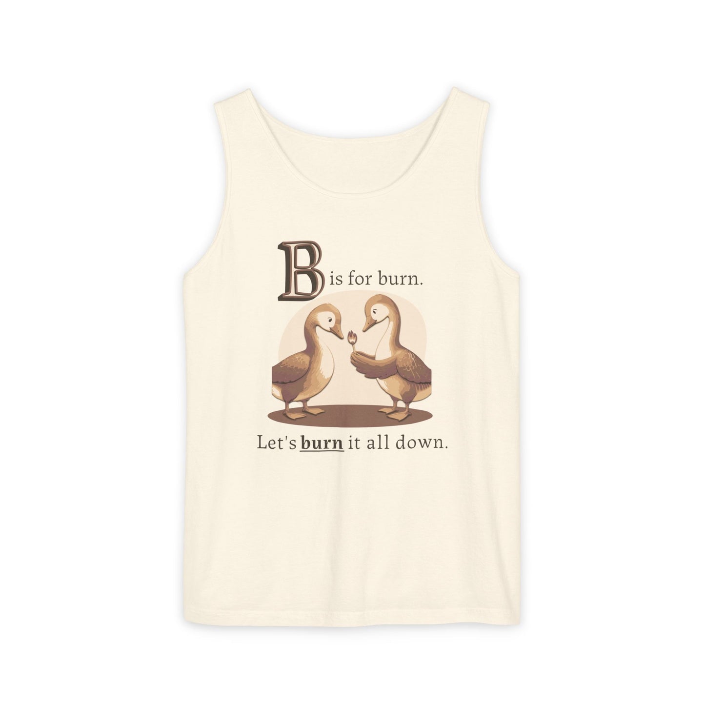 B is for Burn | Unisex Tank