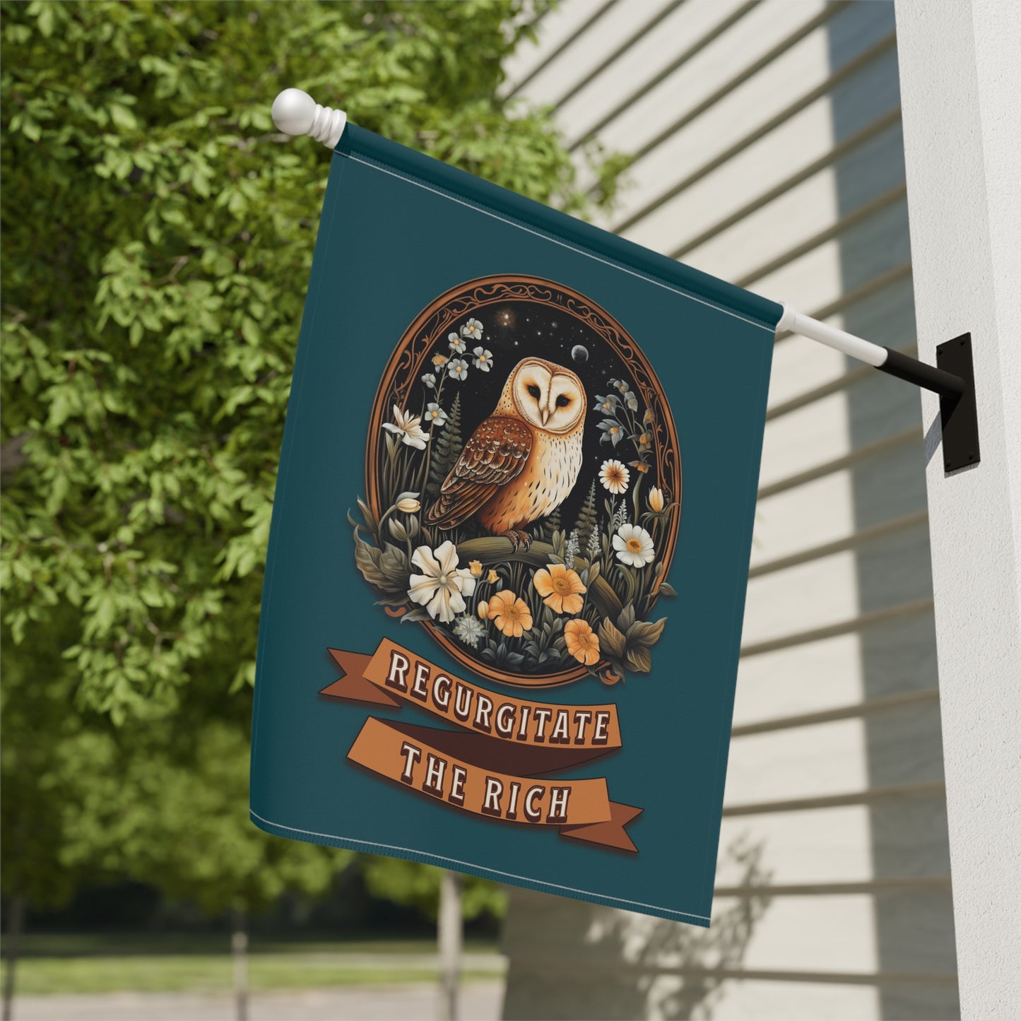 Regurgitate The Rich | Flag