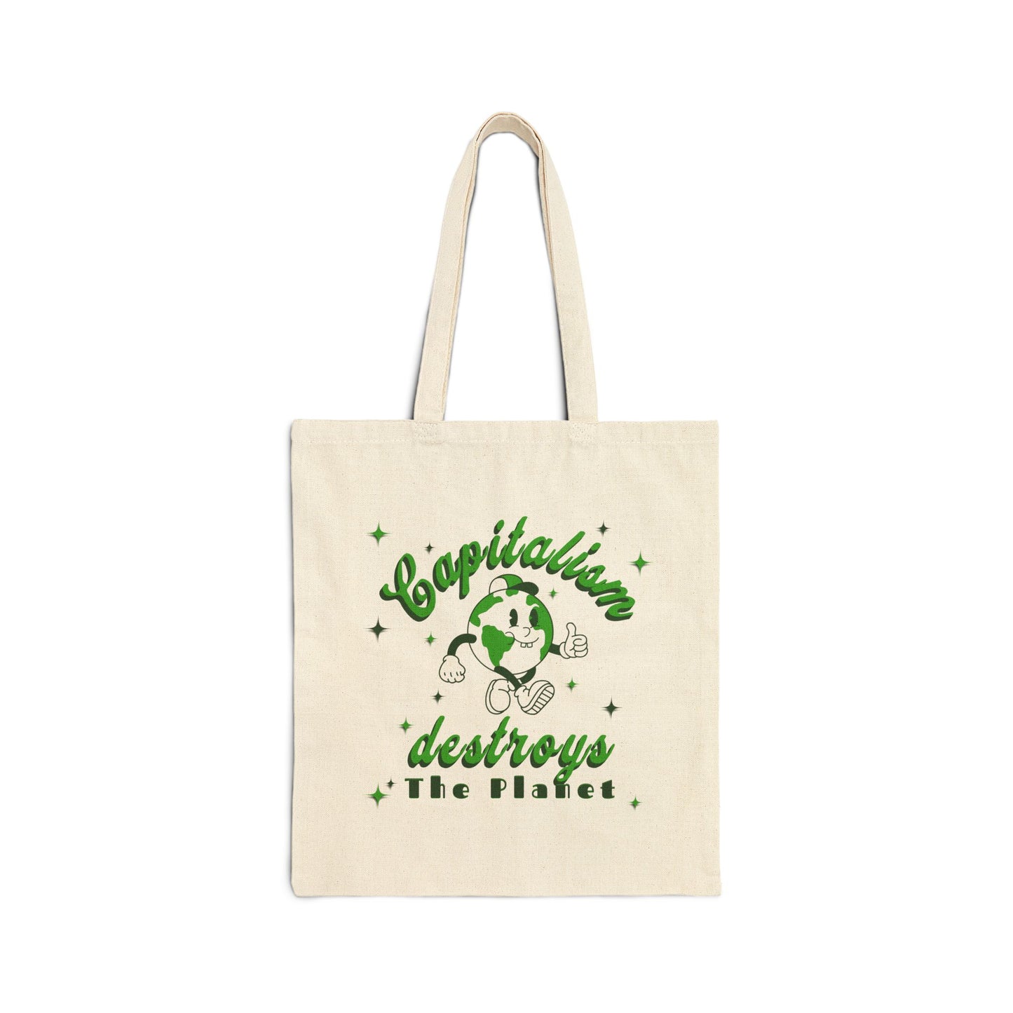Capitalism Destroys The Planet | Tote Bag