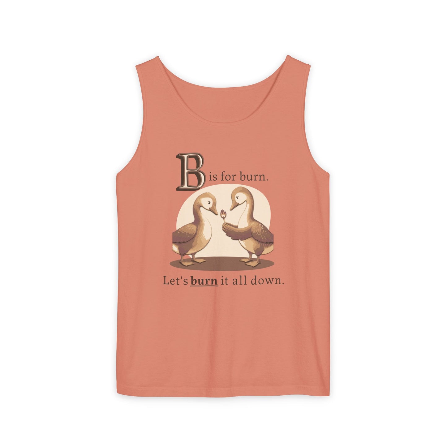 B is for Burn | Unisex Tank