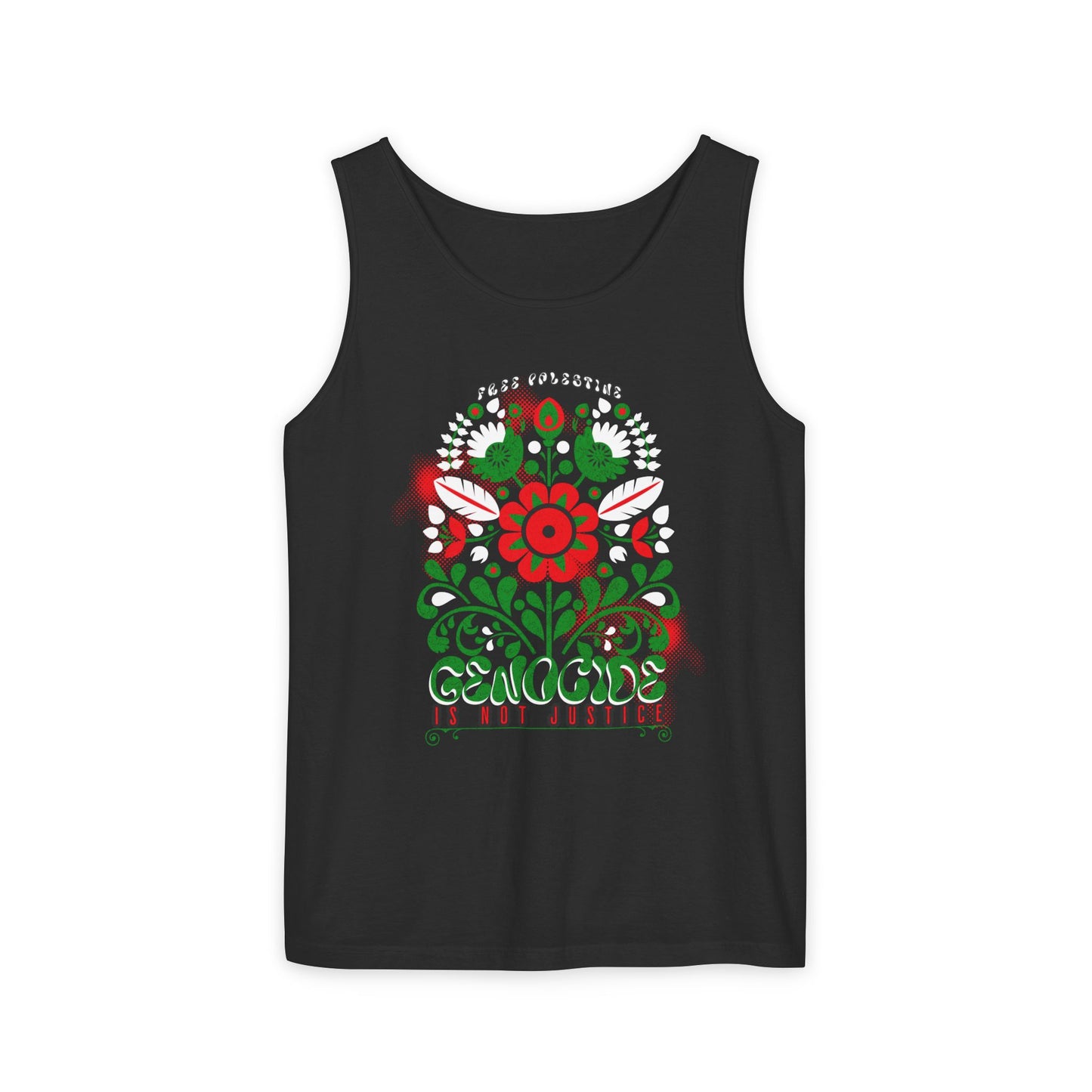 Genocide Is Not Justice | Unisex Tank