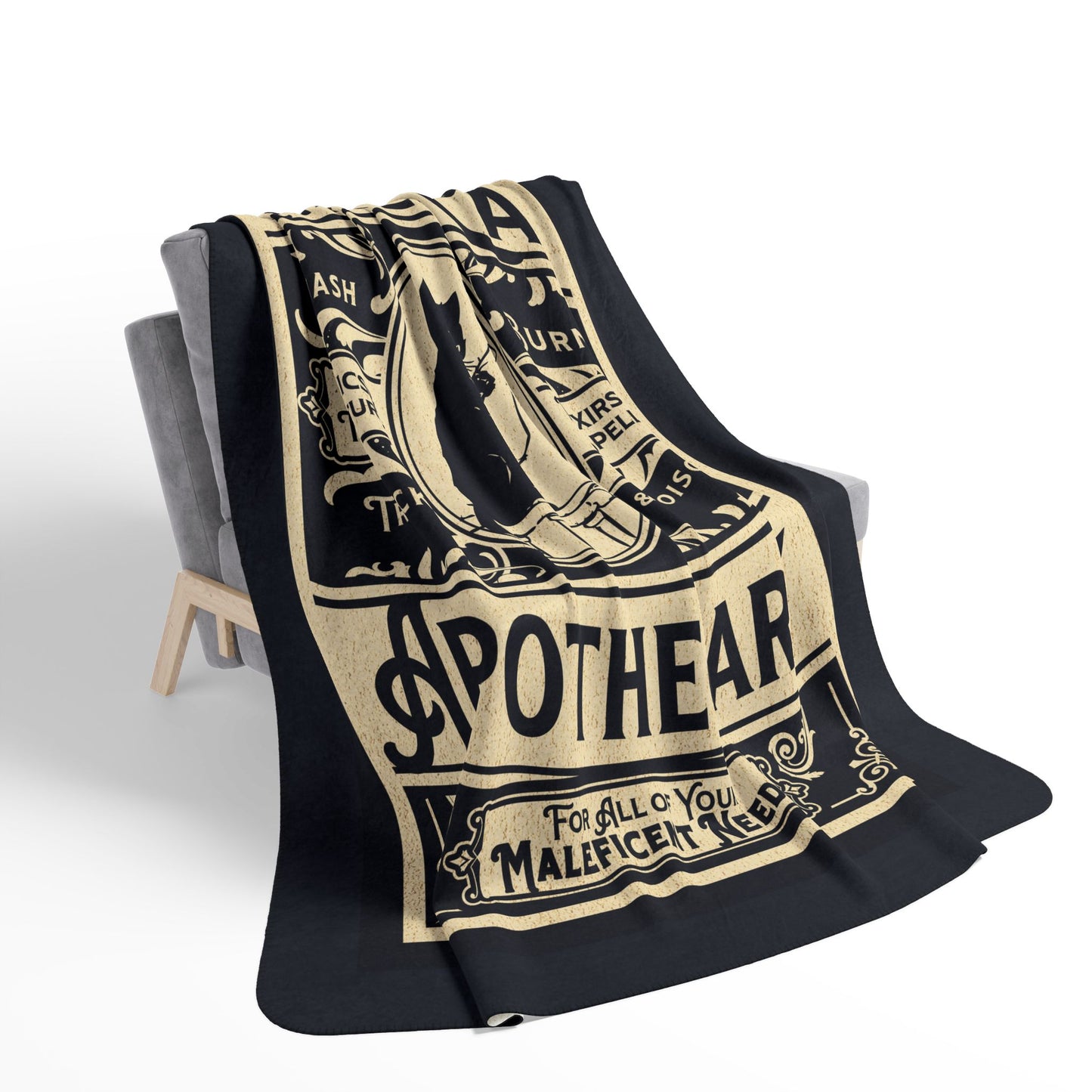 Clever Cat Apothecary | Sherpa Blanket