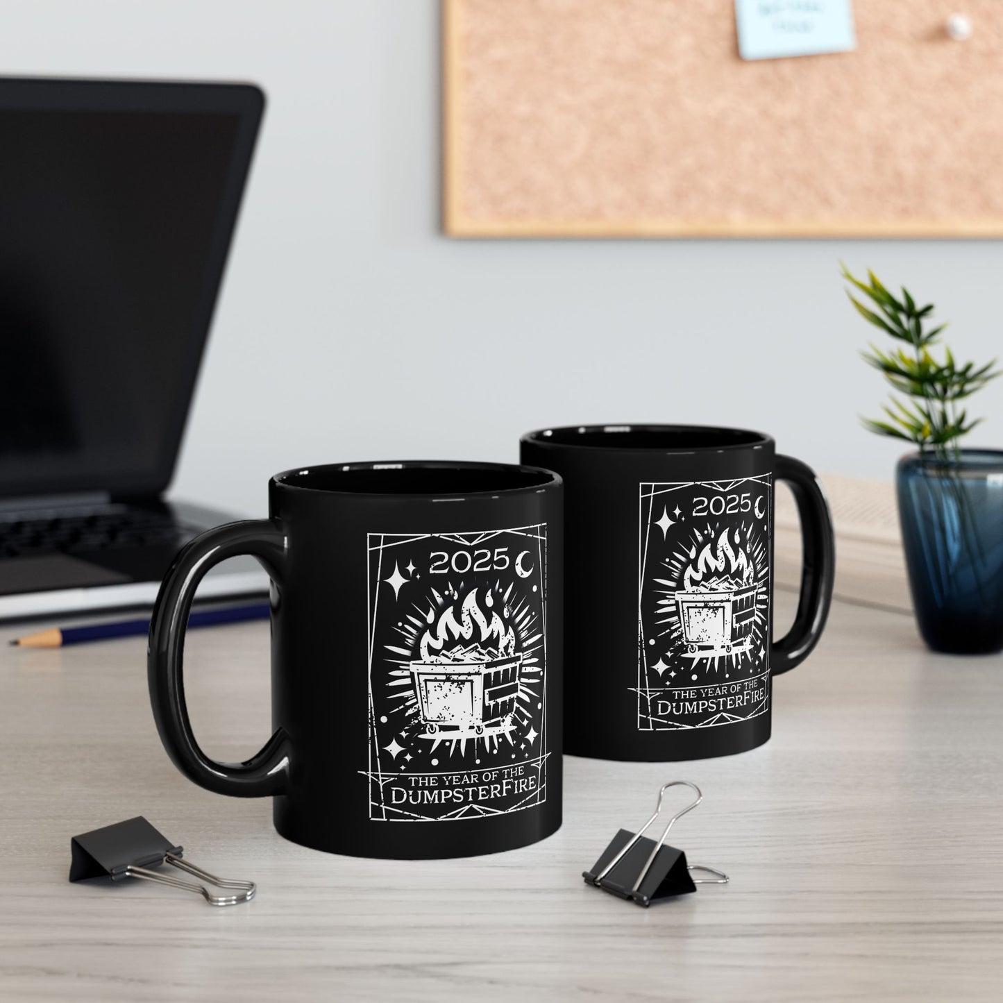 2025 Dumpster Fire Tarot | Mug