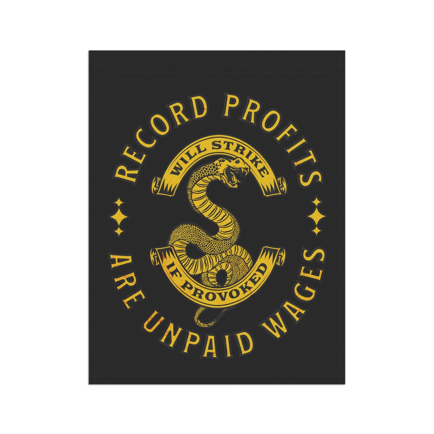 Record Profits Are Unpaid Wages | Flag