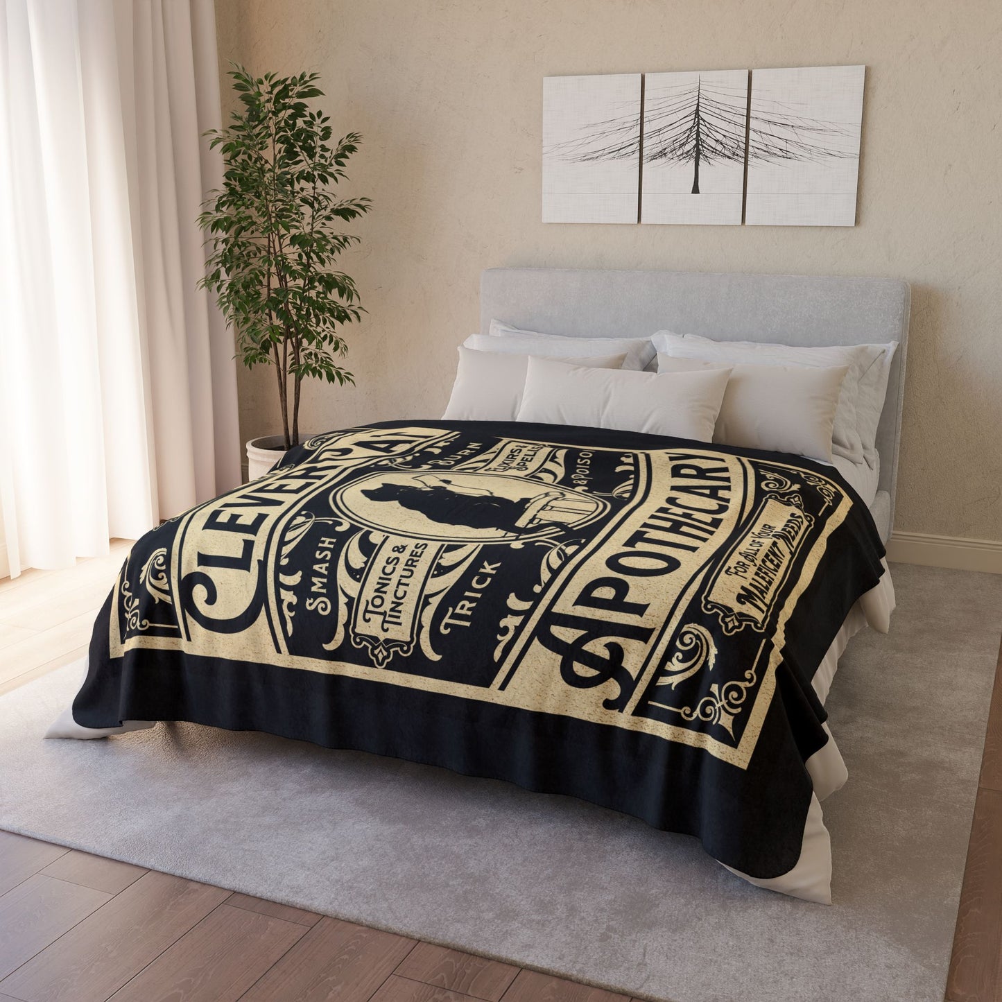 Clever Cat Apothecary | Sherpa Blanket