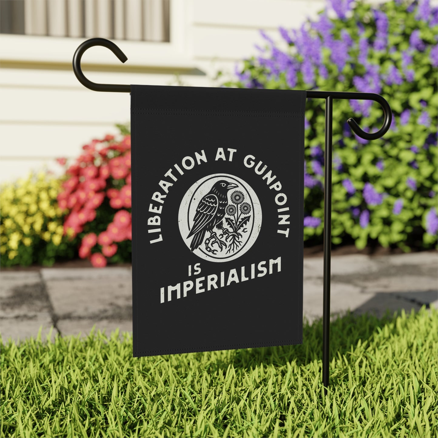 Liberation At Gunpoint Is Imperialism | Flag