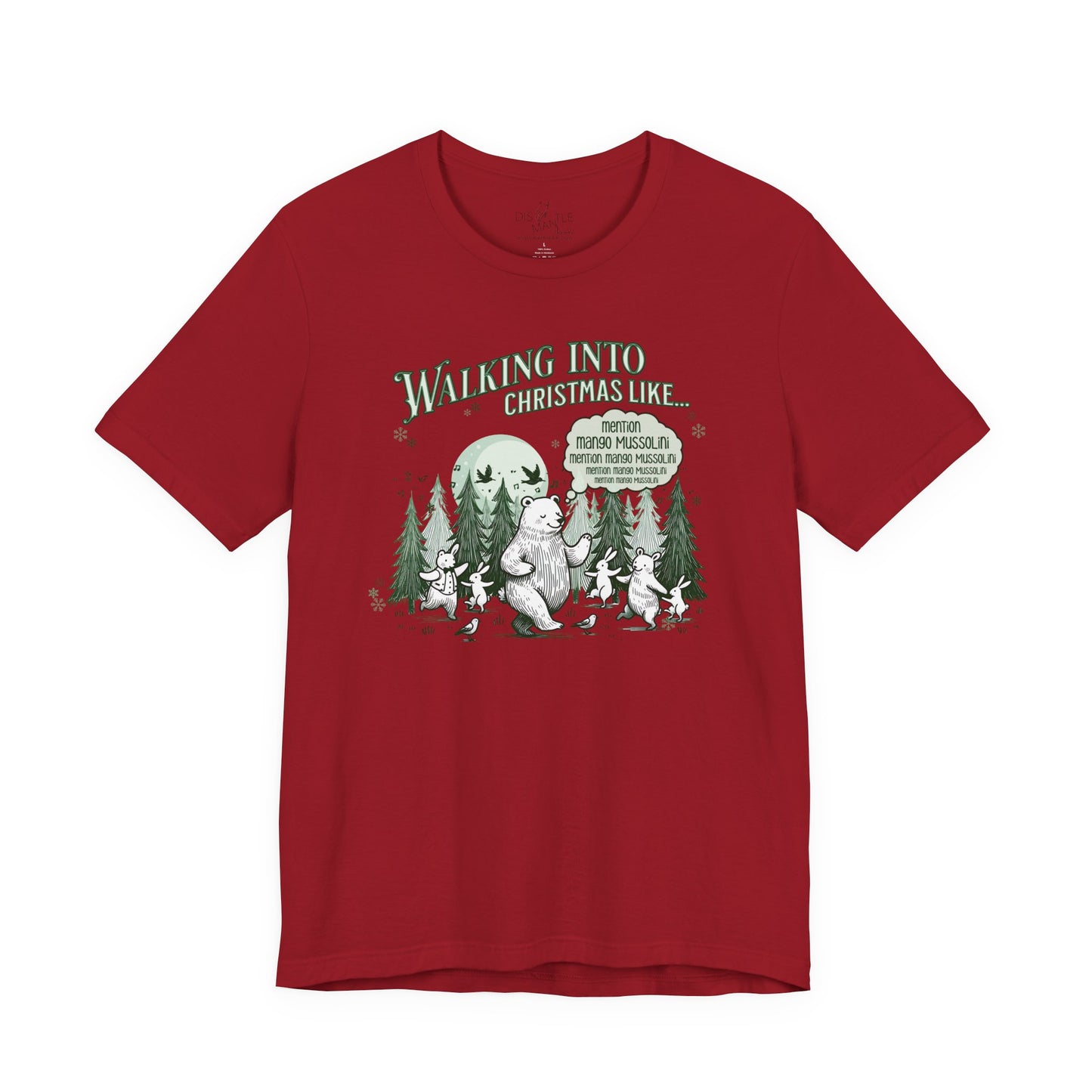 Mango Mussolini Christmas | Unisex Shirt