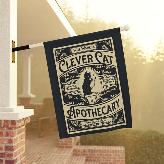 Wise Women’s Clever Cat Apothecary | Flag