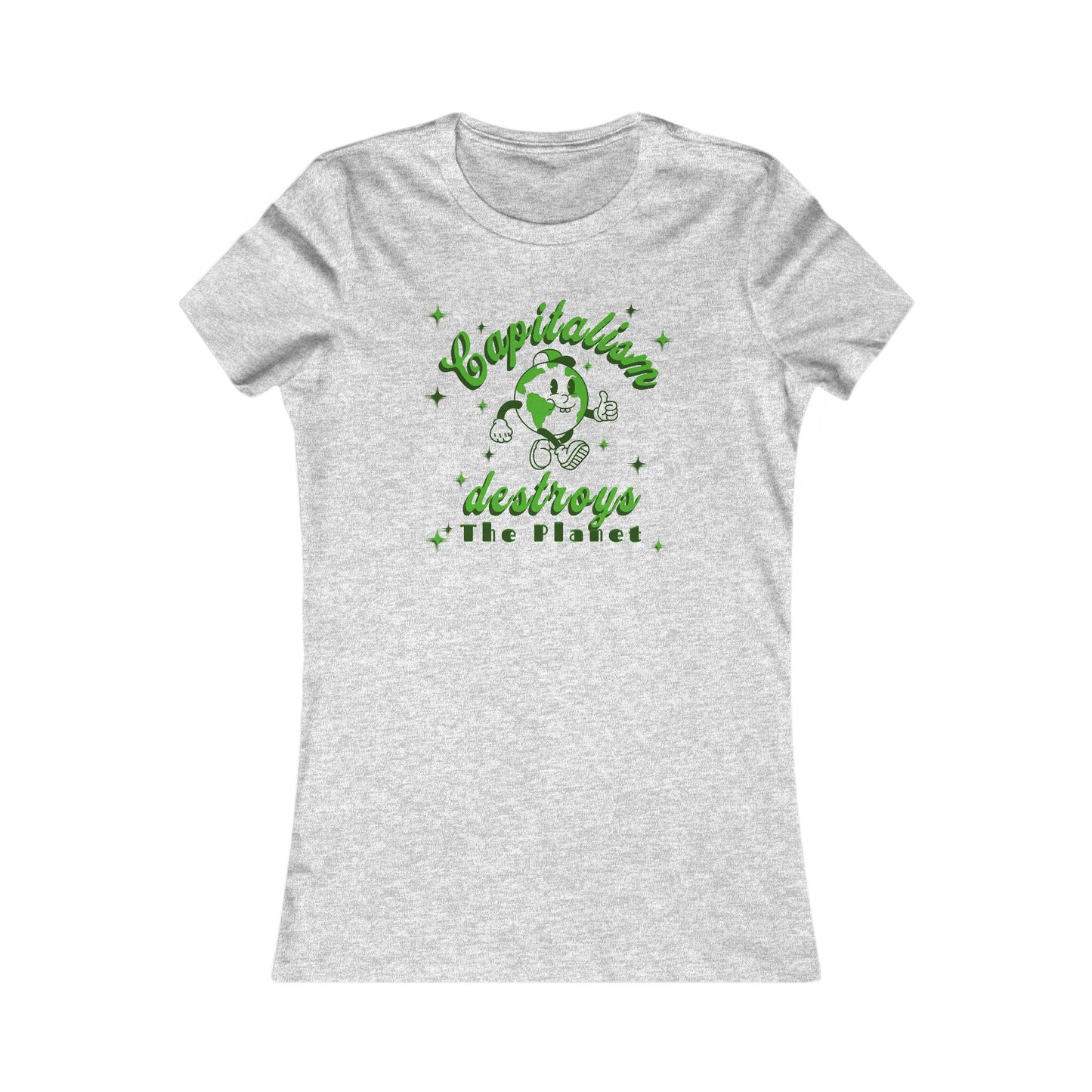 Capitalism Destroys The Planet | Women’s Tee