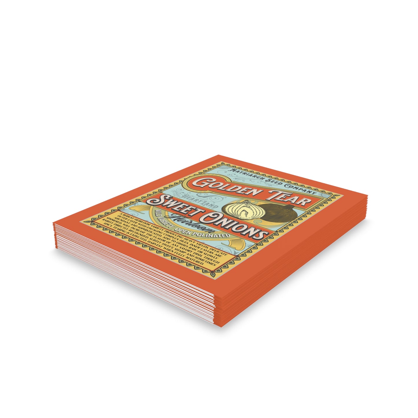 Vintage Seed Packet | Card Set