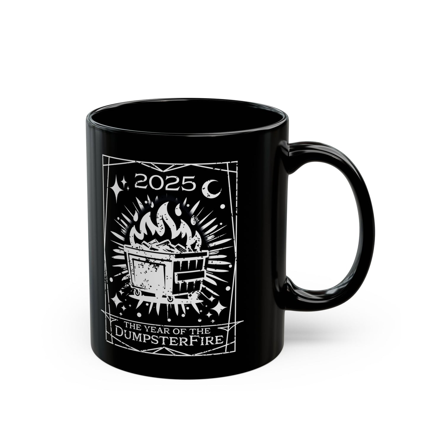 2025 Dumpster Fire Tarot | Mug