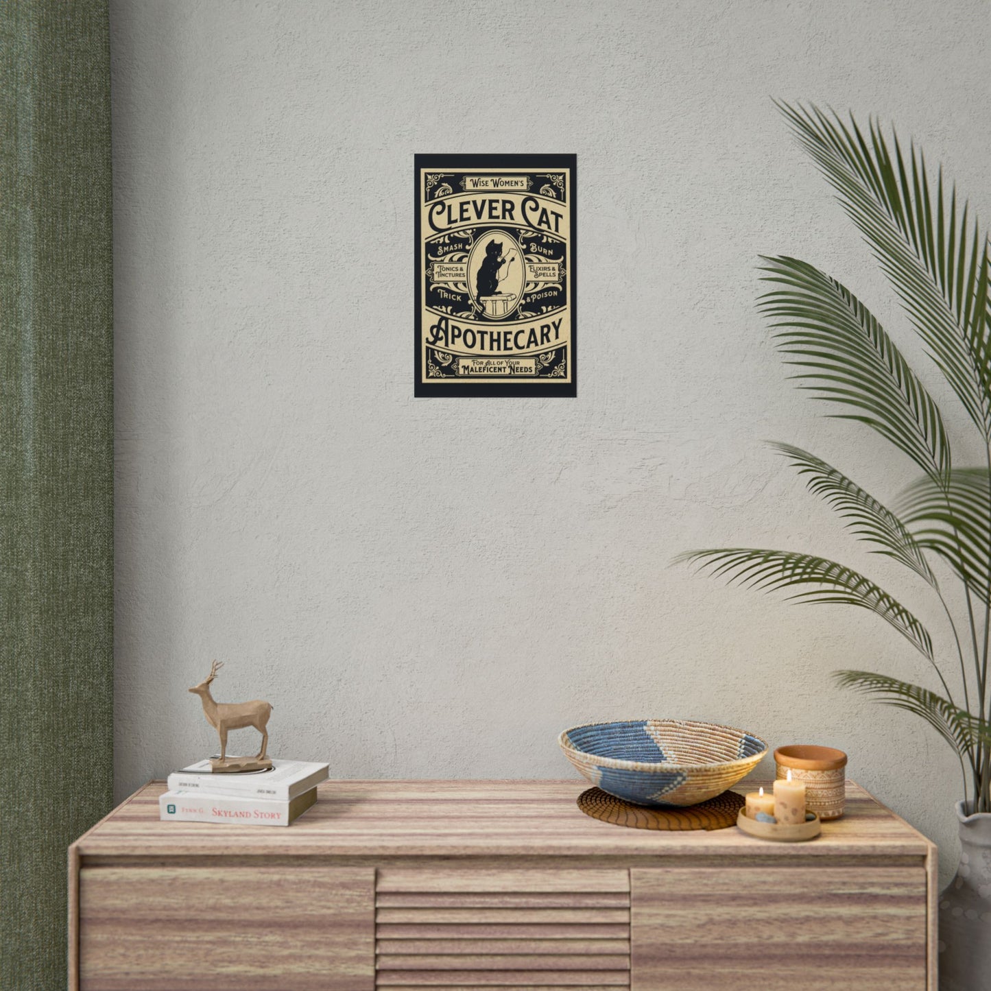 Clever Cat Apothecary | Poster