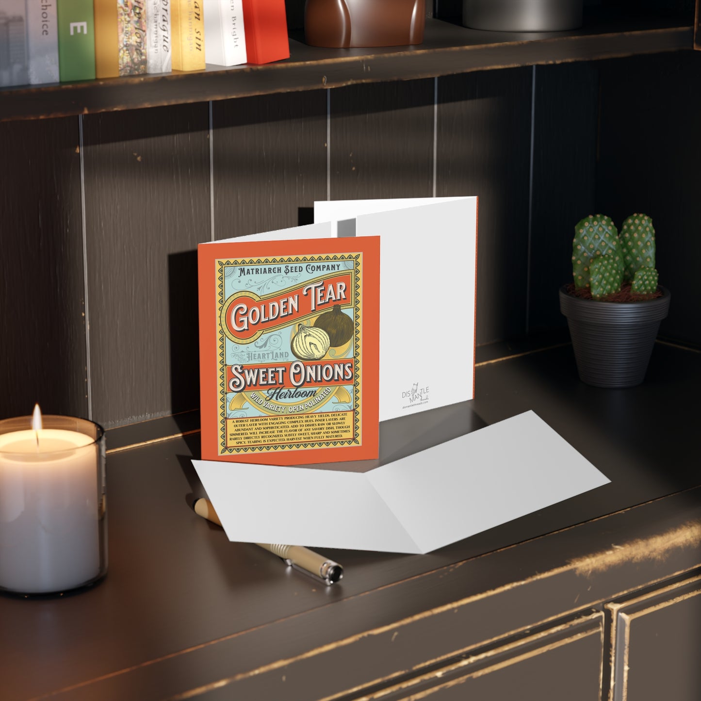 Vintage Seed Packet | Card Set