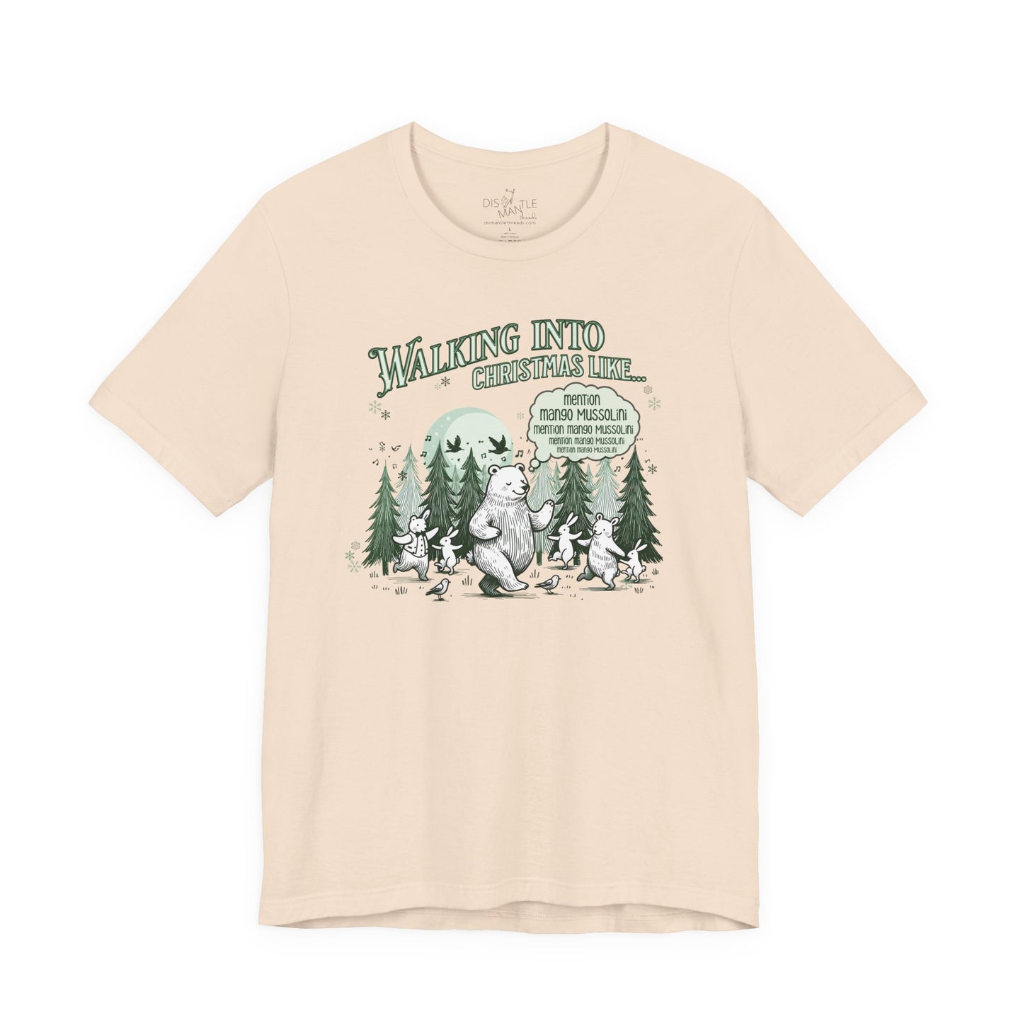 Mango Mussolini Christmas | Unisex Shirt