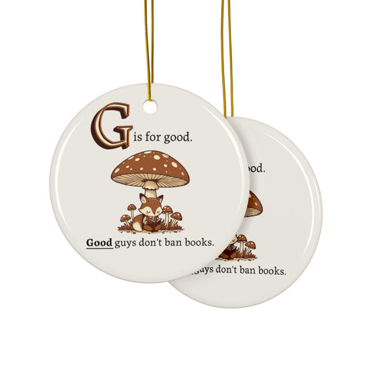 G Is for Good  | Ornament