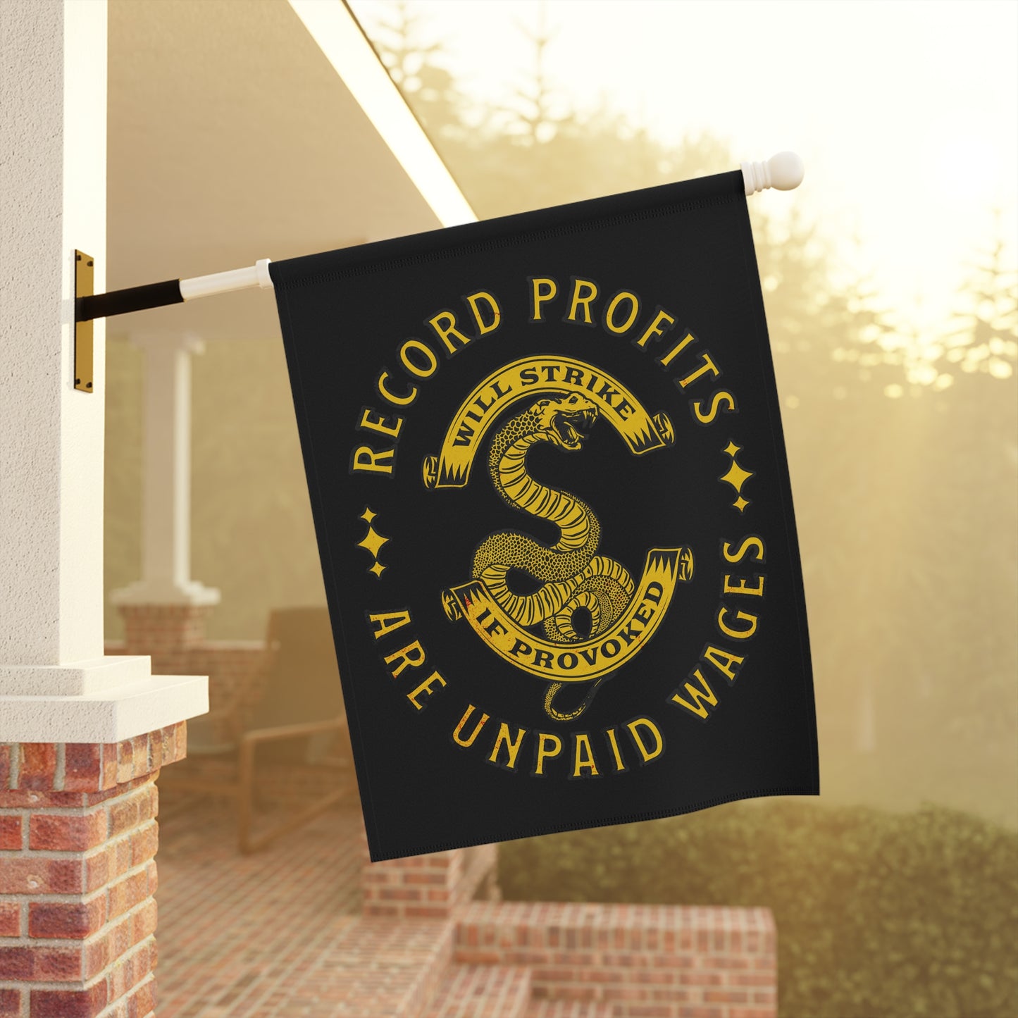 Record Profits Are Unpaid Wages | Flag