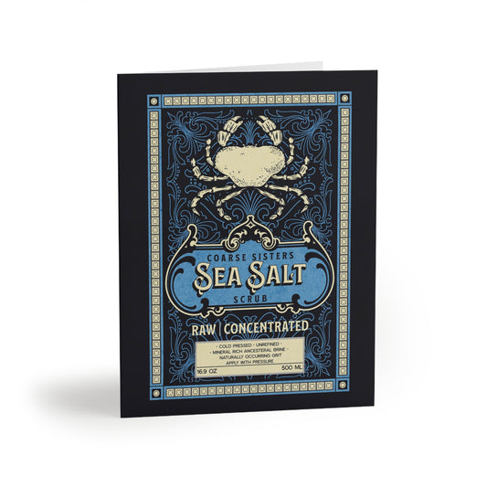 Coarse Sisters Sea Salt Scrub | Card Set