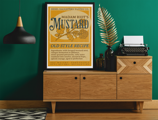 Feminist Mustard | Poster