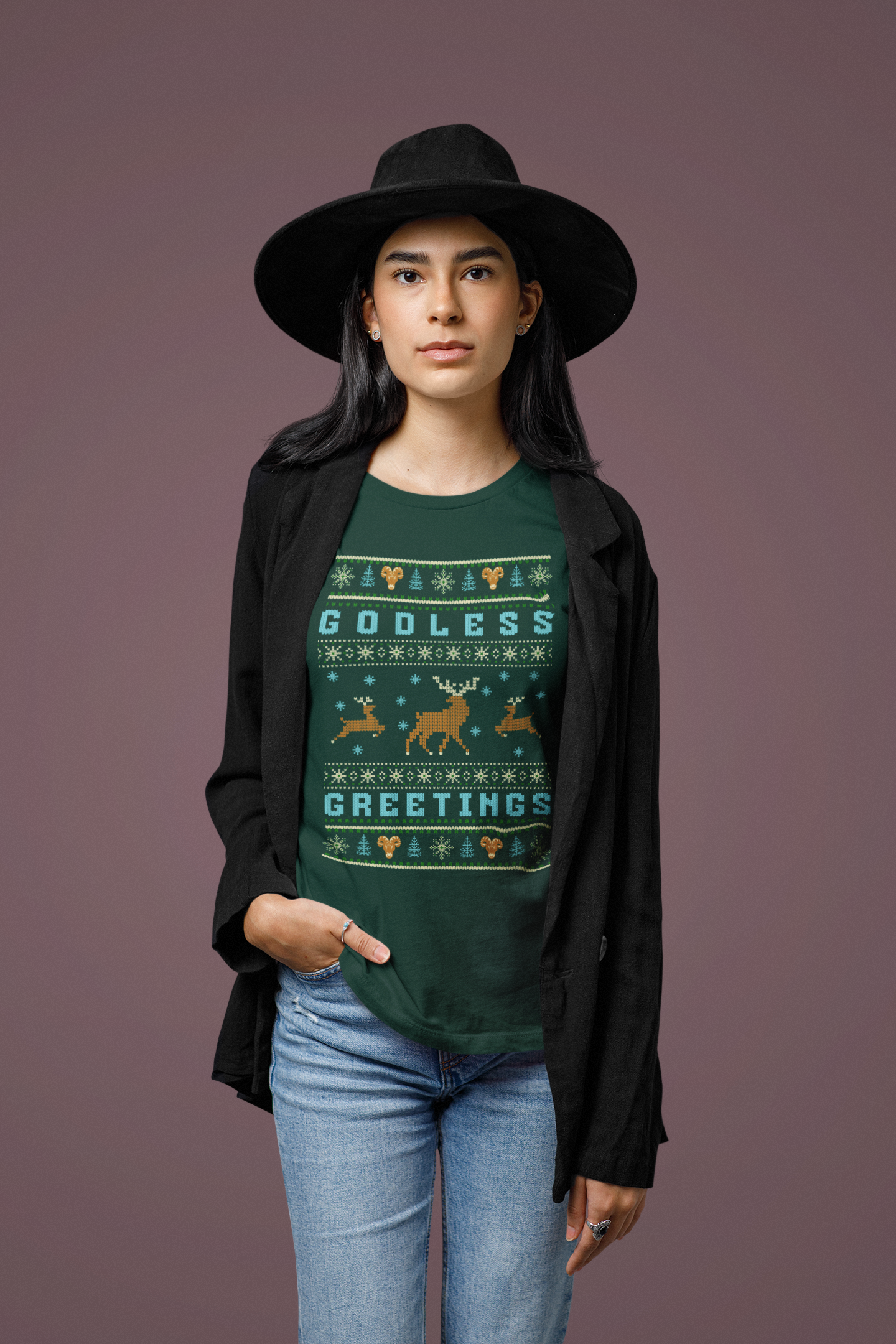 Godless Greetings | Unisex Tee
