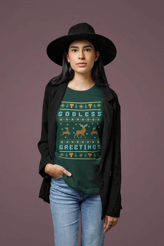 Godless Greetings | Unisex Tee