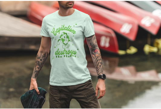 Capitalism Destroys the Plant | Unisex Tee