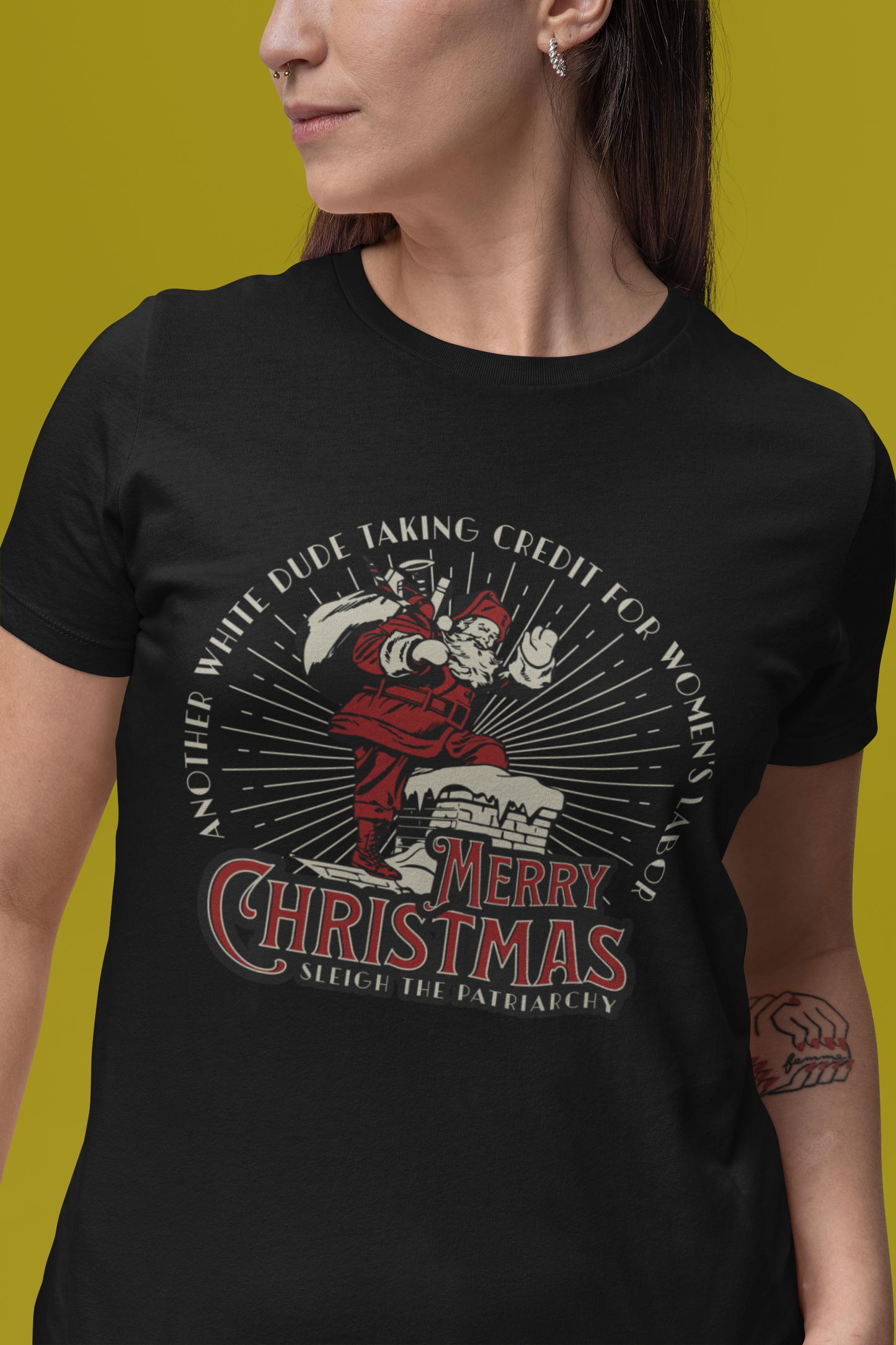 Sleigh The Patriarchy | Unisex Tee