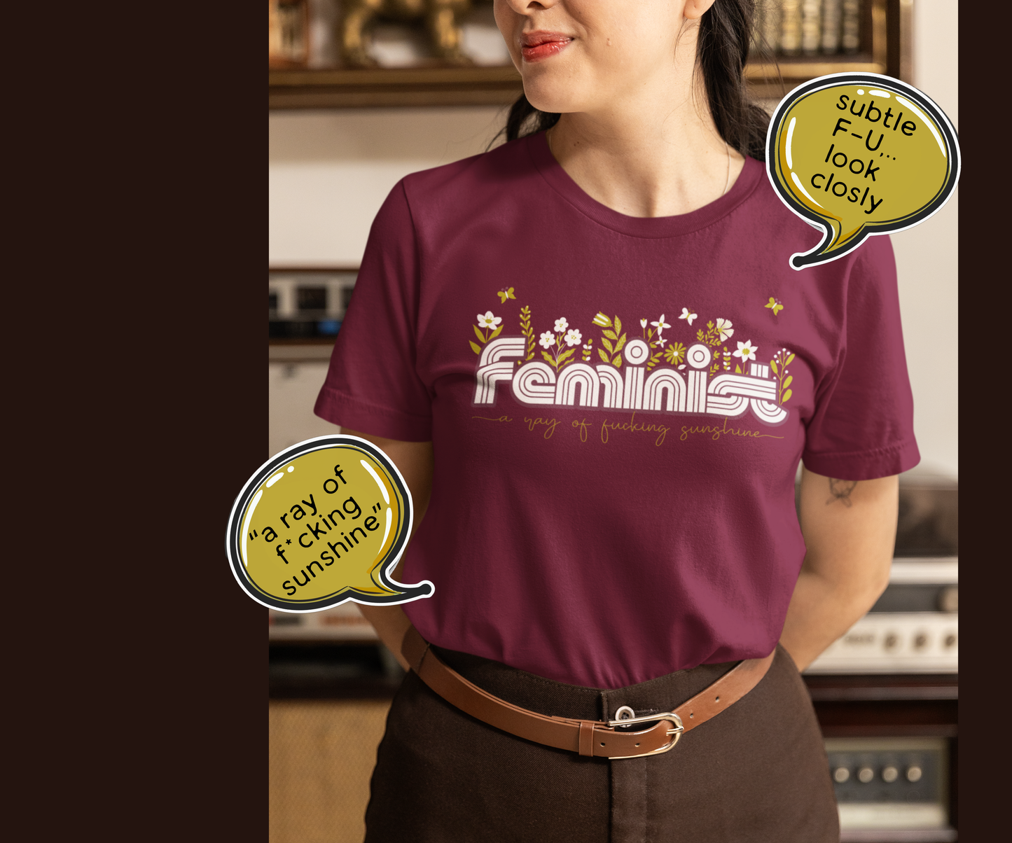 Feminist Ray of Fucking Sunshine | Unisex Shirt