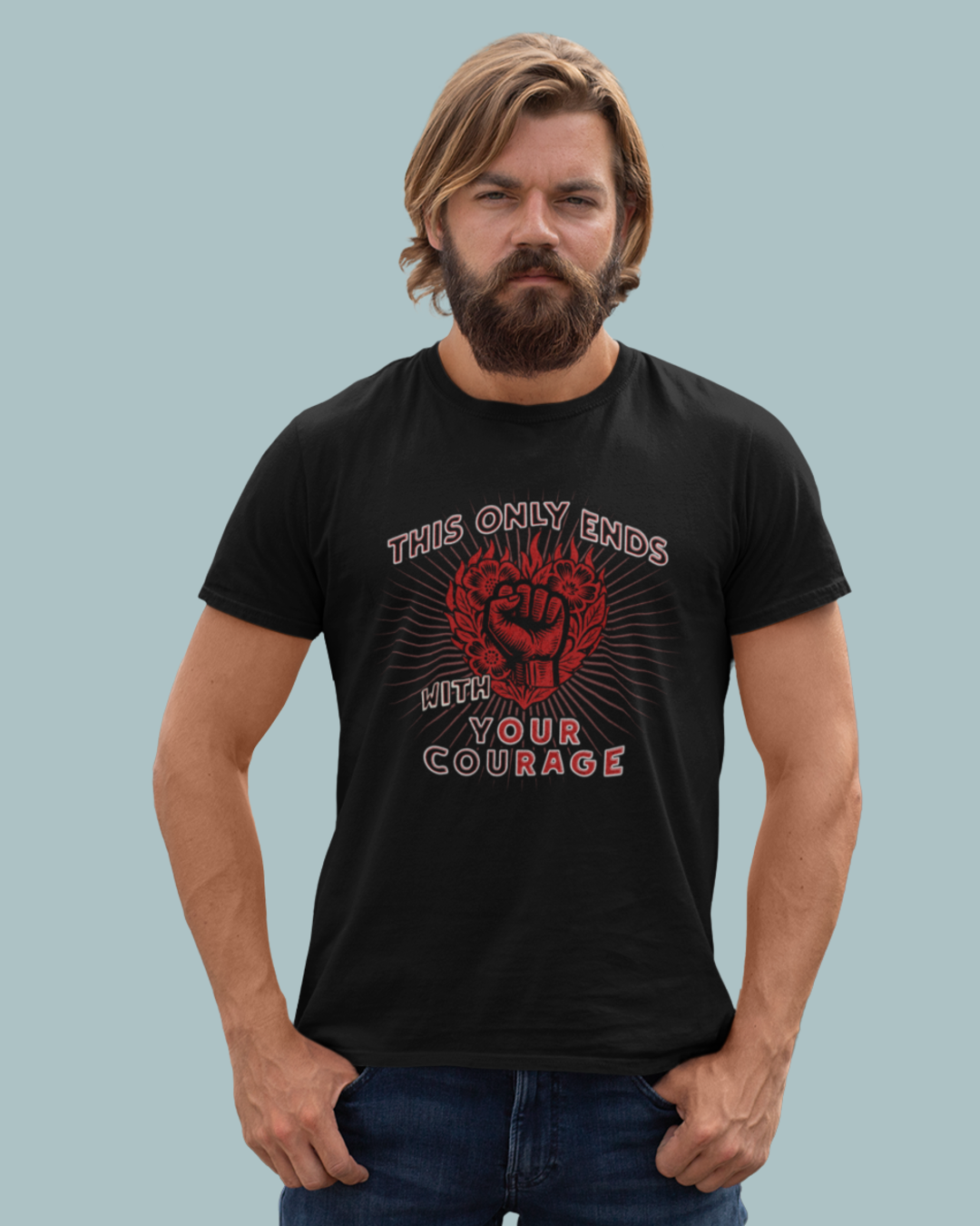 Your Courage Our Rage | Unisex Tee